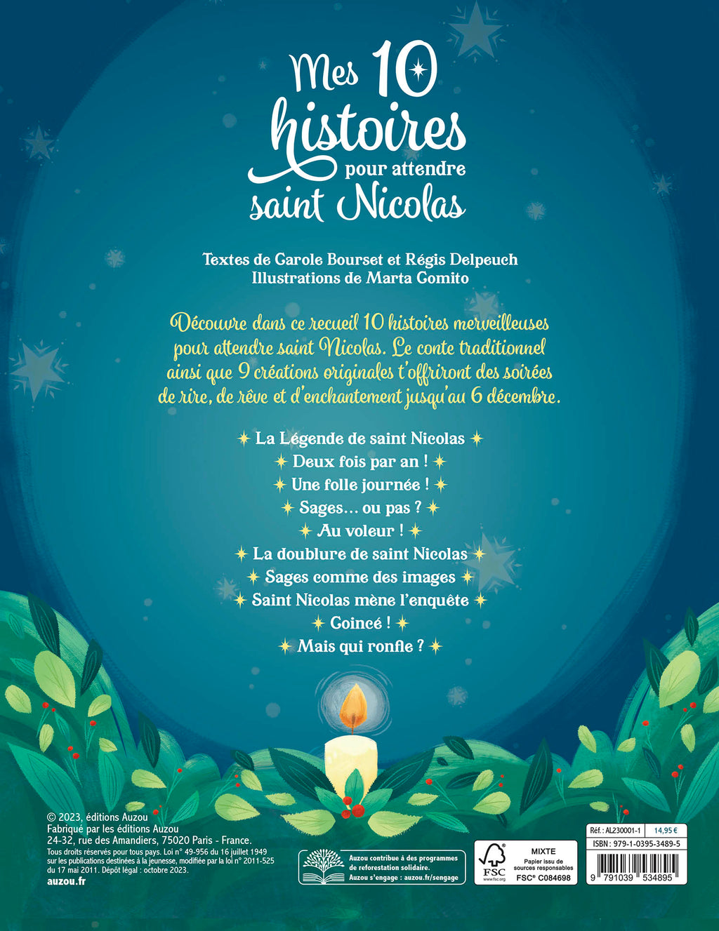 10 histoires pour attendre Saint-Nicolas