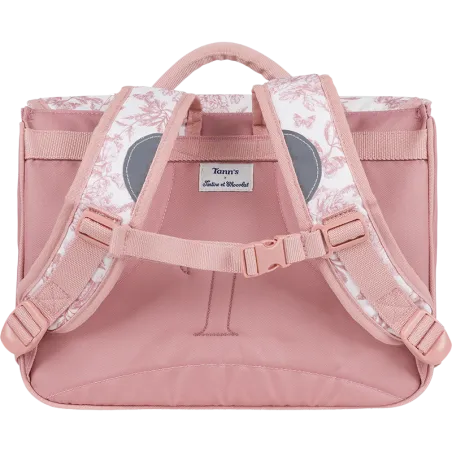 CARTABLE 33CM TANN'S X TARTINE & CHOCOLAT TOILE DE JOUY TERRACOTTA
