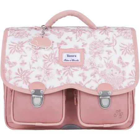 CARTABLE 33CM TANN'S X TARTINE & CHOCOLAT TOILE DE JOUY TERRACOTTA