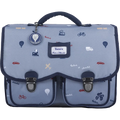CARTABLE 33CM TANN'S X TARTINE & CHOCOLAT GLOBE TROTTER BLEU
